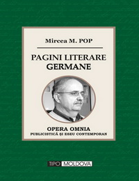 coperta carte pagini literare germane de mircea m. pop